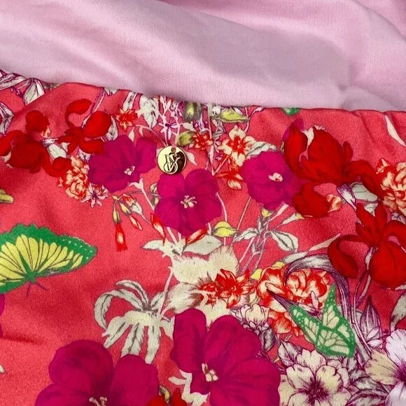 Victoria's Secret Pink Floral 1 Piece Swimsuit Large - Picture 9 of 12